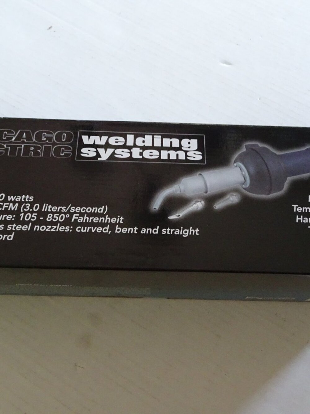 Plastic Welding Kit - Chicago Electric - Welding System - 96712- 1300 watts